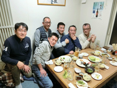 昨夜のお客さま!宴会をありがとうございます♪