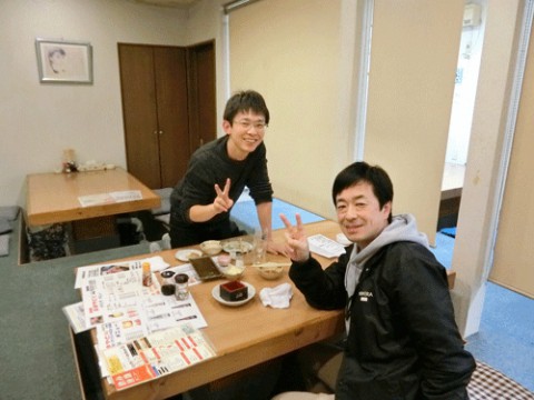 昨夜のお客さま!おふたりでご来店♪
