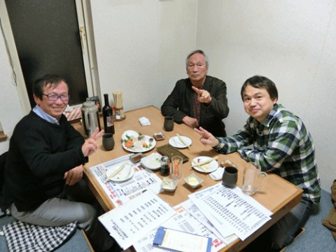 昨夜のお客さま!常連さんと♪