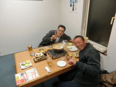 昨夜のお客さま!おふたりで宴会コース♪