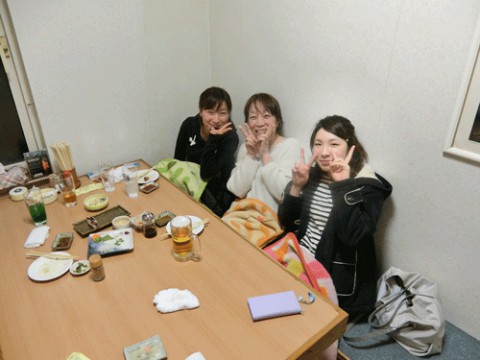 昨夜のお客さま!常連さんの女子会♪