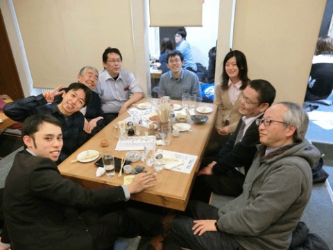昨夜のお客さま!同じ職場のみなさんと♪