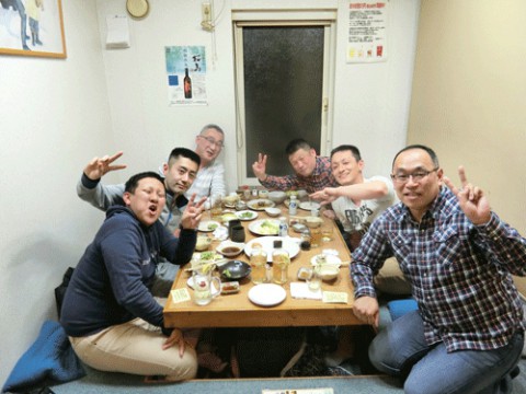 昨夜のお客さま!間寛平ちゃんがやって来た♪