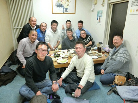 昨夜のお客さま!宴会をありがとうございました♪