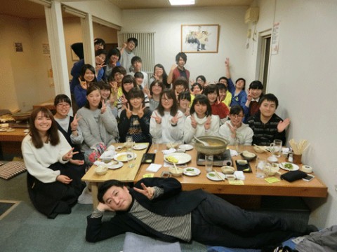 昨夜のお客さま!帯広畜産大学吹奏楽部のみなさん♪
