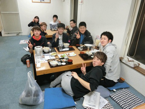 昨夜のお客さま!畜大生のみなさん、いらっしゃ~い♪