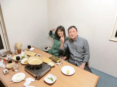 昨夜のお客さま!ご夫婦でご来店♪