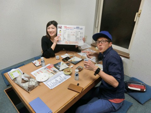 昨夜のお客さま!札幌のさわやかマラソンに参加したよ♪
