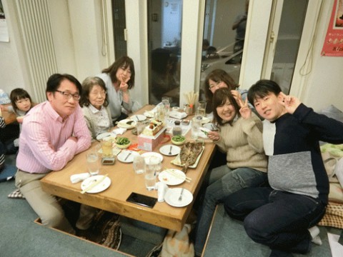 昨夜のお客さま!お誕生会♪