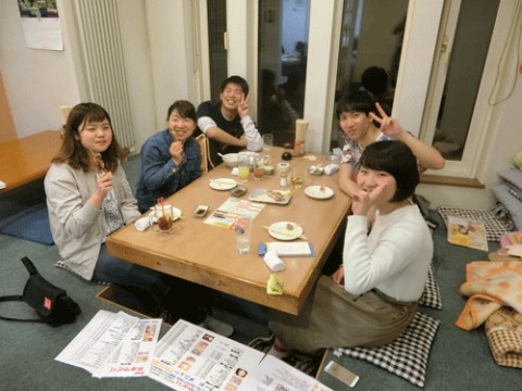 昨夜のお客さま!バイト君と仲間たち♪