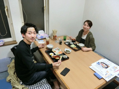 昨夜のお客さま!カップルでご来店♪
