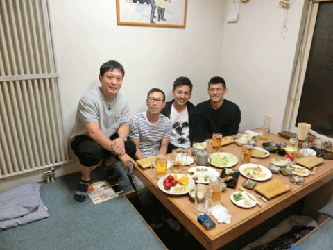 昨夜のお客さま!宴会をありがとうございます♪