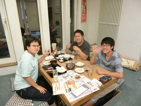 昨夜のお客さま!畜大生の常連さん♪