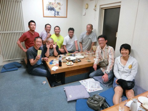 昨夜のお客さま!真夏の宴会♪