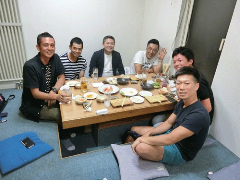 昨夜のお客さま!宴会をありがとうございました♪