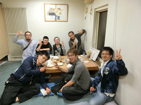 昨夜のお客さま!畜大OBの常連さん♪