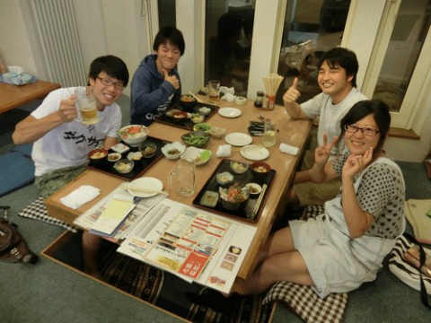昨夜のお客さま!チョイ飲みが出来るよ♪