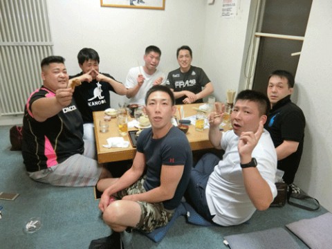 昨夜のお客さま!宴会をありがとうございます♪