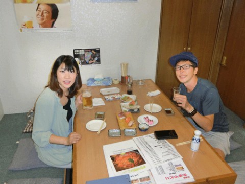 昨夜のお客さま!美女と野獣♪