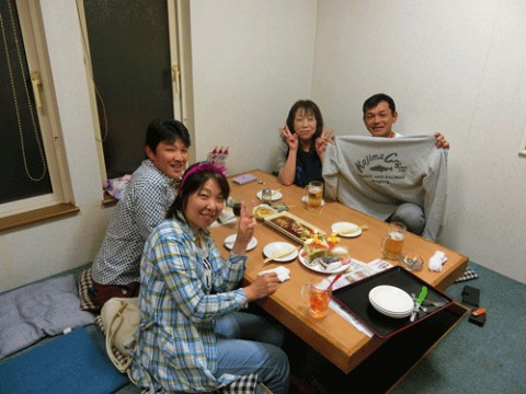 昨夜のお客さま!いつもの常連さん♪