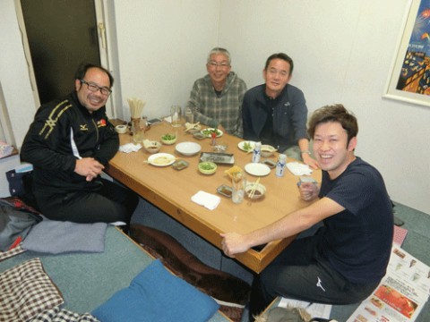 昨夜のお客さま!今年はお世話になりました♪