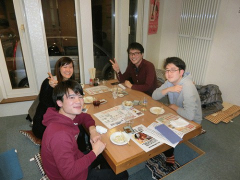 昨夜のお客さま!常連さん、今年もありがとう♪