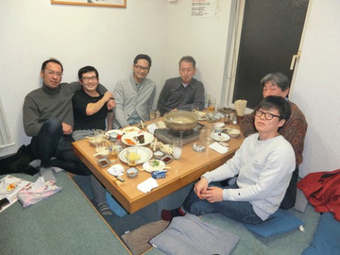 昨夜のお客さま!明けましておめでとうございます♪