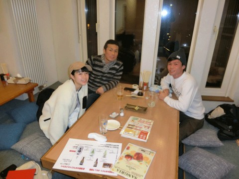 昨夜のお客さま!ちょっとおひさしぶりのお客さま♪