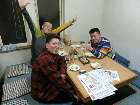 昨夜のお客さま!常連さんに感謝♪