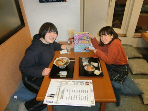 昨夜のお客さま!今夜もじゃらんのPR♪