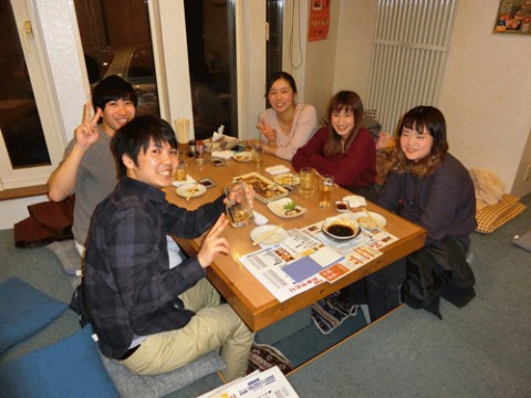昨夜のお客さま!バイト君と仲間たち♪