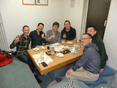 昨夜のお客さま!常連さんが転勤で静岡へ♪