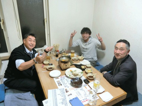昨夜のお客さま!ご利用頂き感謝です♪