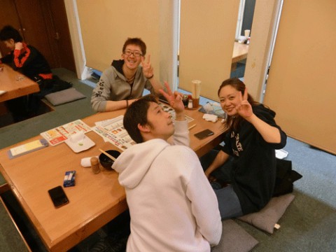 昨夜のお客さま!仲間たち♪
