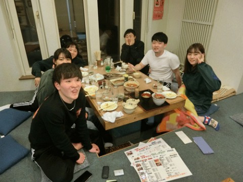 昨夜のお客さま!フットサルお疲れさまです♪