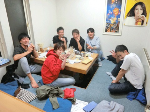 昨夜のお客さま!笑顔にかんぱ~い♪
