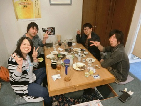 昨夜のお客さま!ありがとう常連さん♪