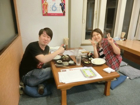 昨夜のお客さま!会いたかった♪