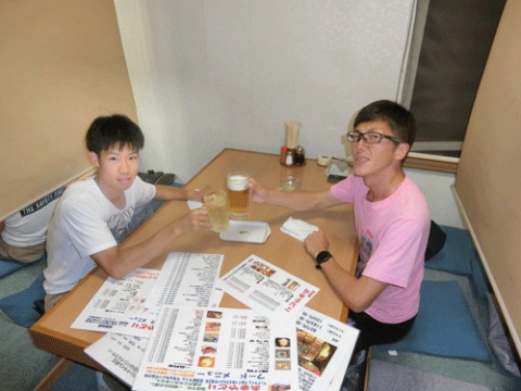 昨夜のお客さま!後輩を連れて来て下さいました♪