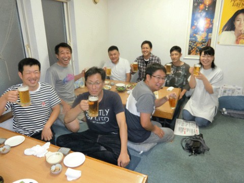 昨夜のお客さま!宴会をありがとうございます♪