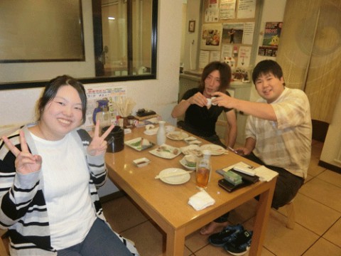 昨夜のお客さま!ありがとうね常連さん♪
