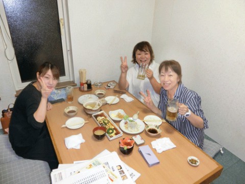 昨夜のお客さま!感謝、感謝の常連さん♪
