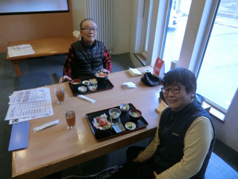 ランチのお客さま!福岡から移住して♪