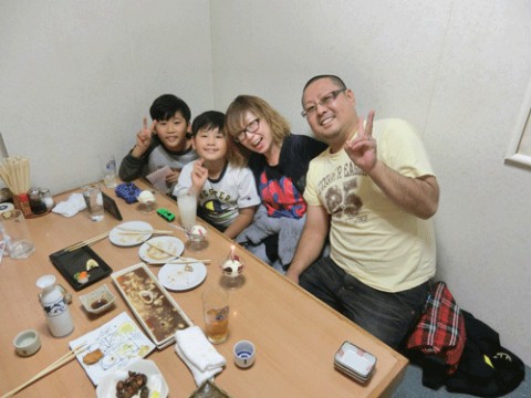 昨夜のお客さま!お誕生日おめでとうございます♪
