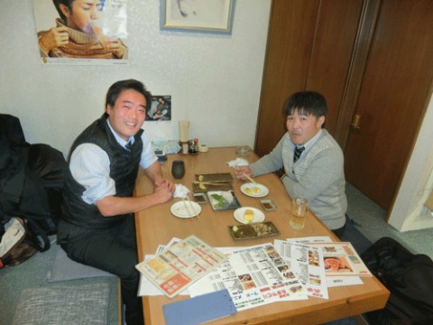 昨夜のお客さま!これからもよろしくね♪