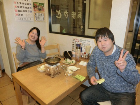 昨夜のお客さま!感謝、感謝の常連さん♪
