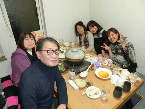 昨夜のお客さま!ご家族での宴♪