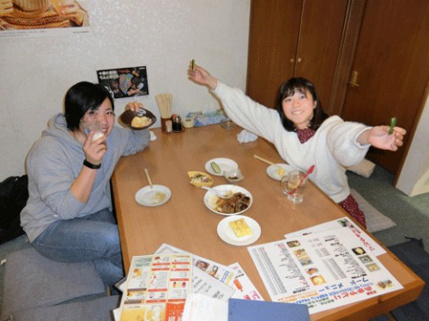 昨夜のお客さま!畜大生の常連さん♪