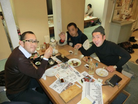 昨夜のお客さま!感謝、感謝の常連さん♪