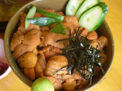 うに丼1320円(税込)♪